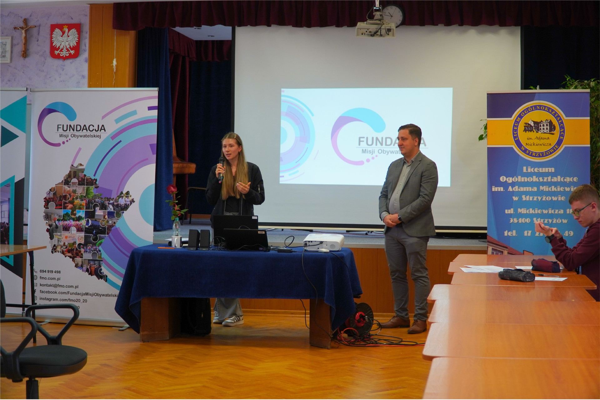 Młodzież powiatu strzyżowskiego gotowa do działania! Podsumowanie spotkania informacyjnego w ramach projektu „Przystanek – Czas na Podkarpacką Młodzież! Edycja 2024–2026”